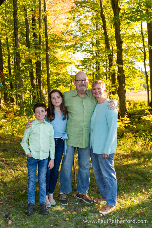 Northern Michigan Boyne Falls family photography Fall 2022