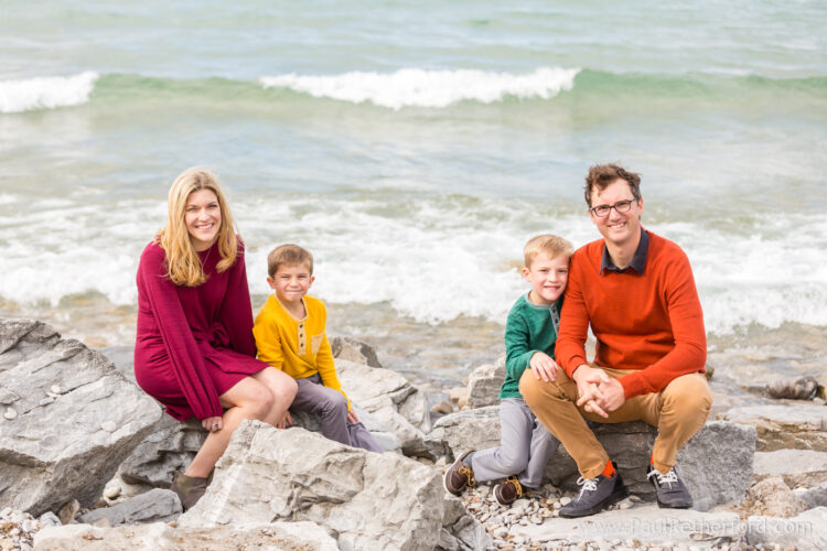 Petoskey Northern Michigan Bayfront Park family photography Lake Michigan