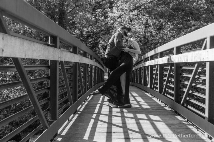 Surprise Engagement Petoskey Northern Michigan breakwall lighthouse Bayfront Park Photography