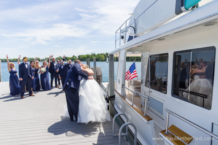 Boyne Highlands Golf Club Wedding outdoor ceremony
