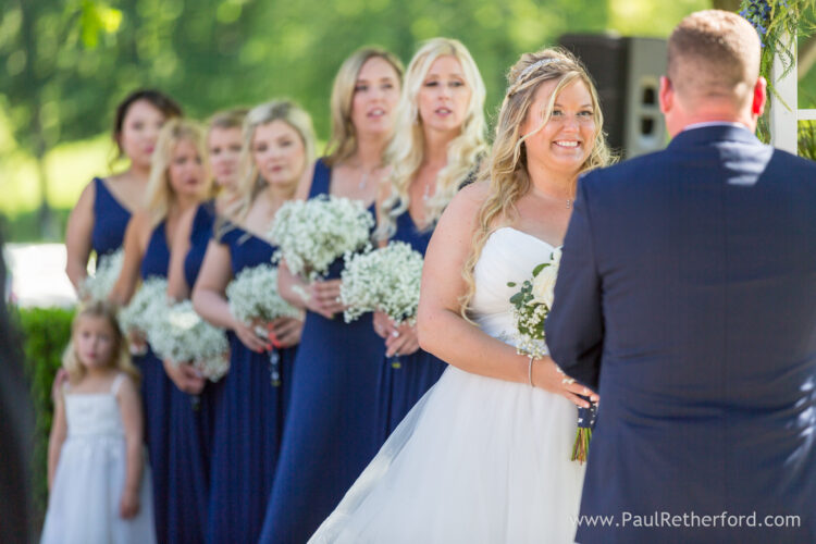 Boyne Highlands Golf Club Wedding outdoor ceremony