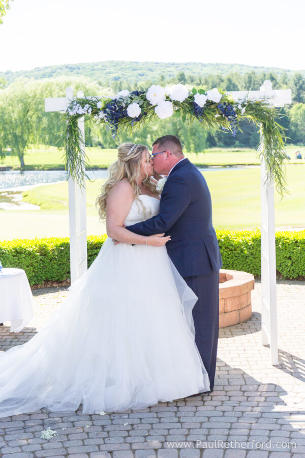 Boyne Highlands Golf Club Wedding outdoor ceremony