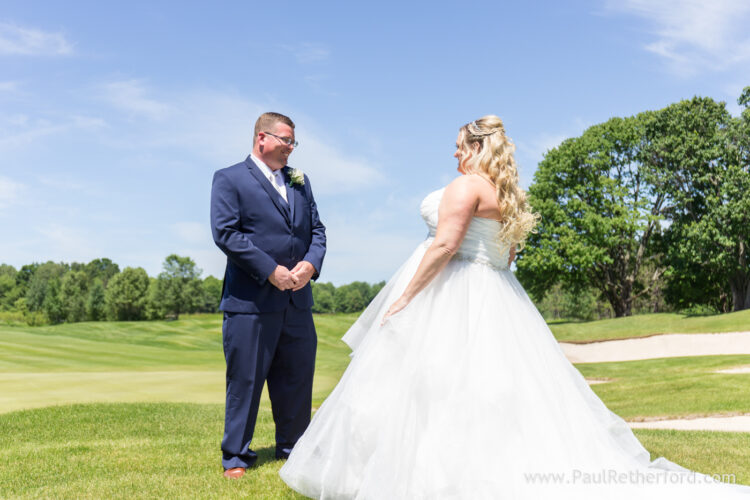 Boyne Highlands Golf Club Wedding outdoor ceremony