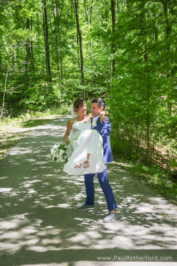 Northern Michigan Outdoor Wedding Photography Cross Village Beach Photographer