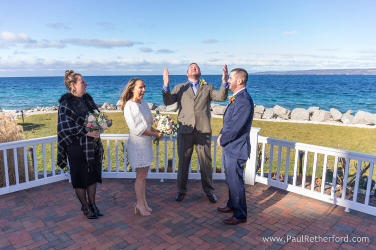 Inn at Bay Harbor elopement wedding photography session Northern Michigan