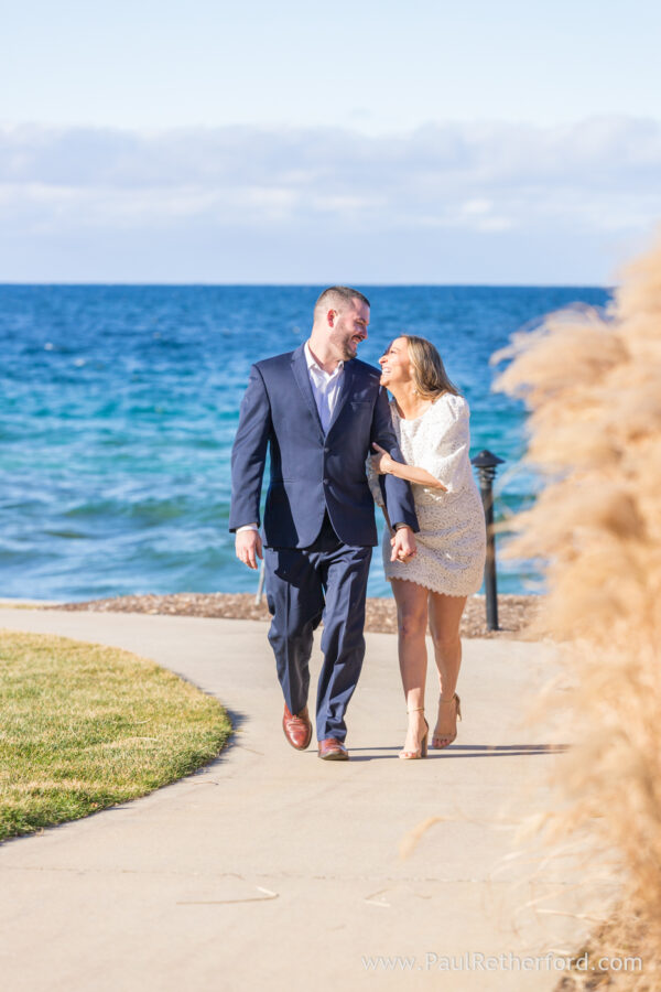 Inn at Bay Harbor elopement wedding photography session Northern Michigan