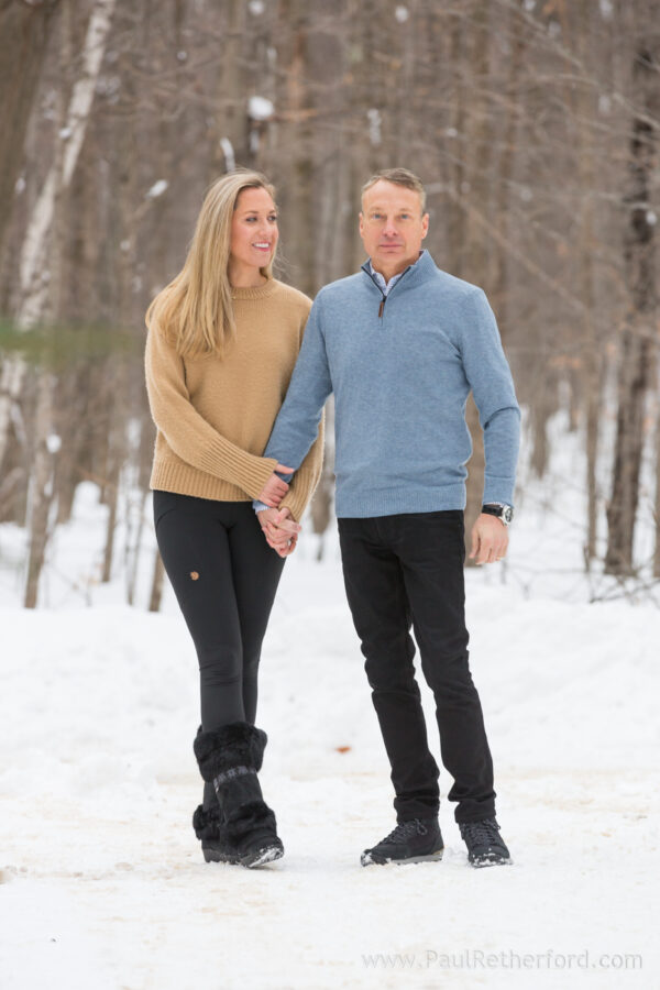 Family Winter Photography Northern Michigan Paul Retherford 
