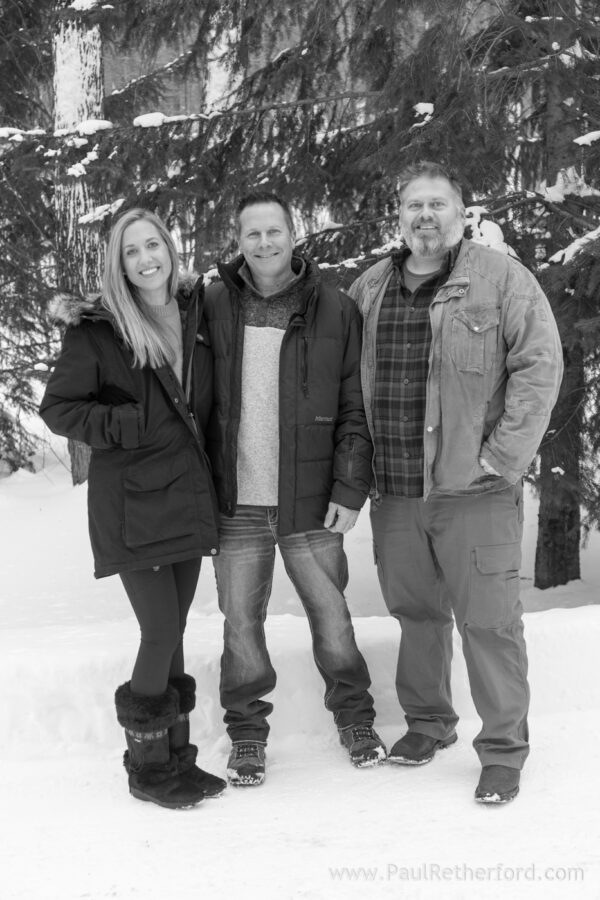 Family Winter Photography Northern Michigan Paul Retherford 