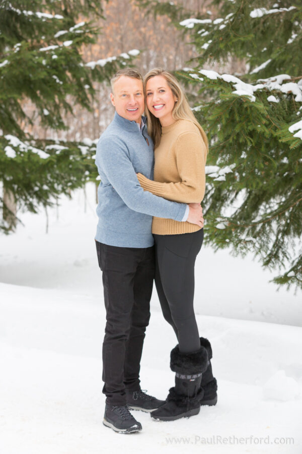 Family Winter Photography Northern Michigan Paul Retherford 