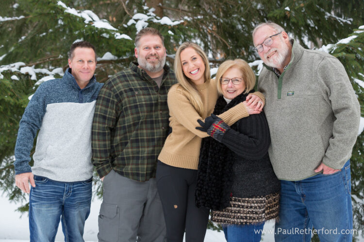 Family Winter Photography Northern Michigan Paul Retherford 