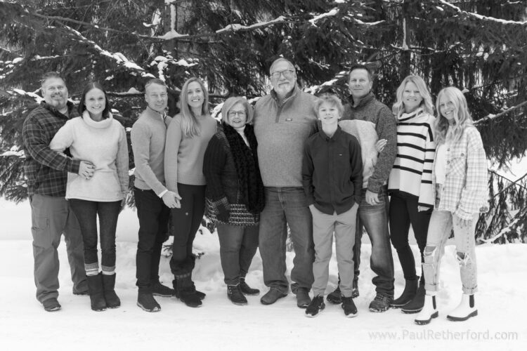 Family Winter Photography Northern Michigan Paul Retherford 