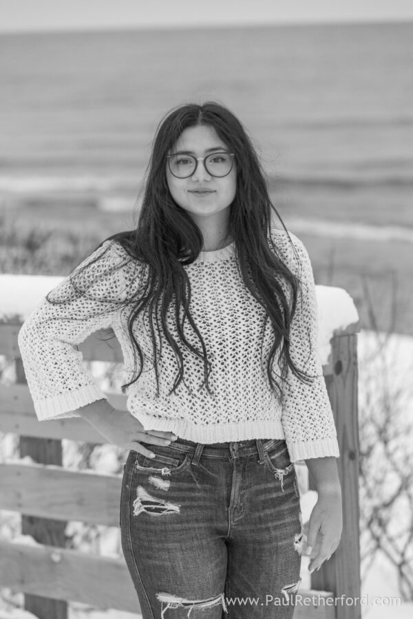 Winter snow senior high school photography Petoskey Northern Michigan