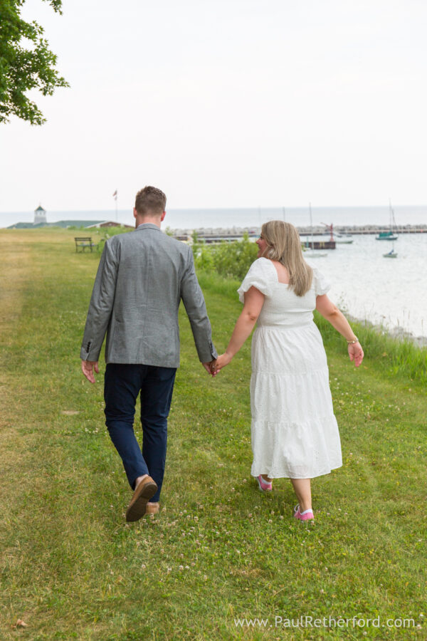 Surprise Engagement Photography Bay View Northern Michigan Petoskey