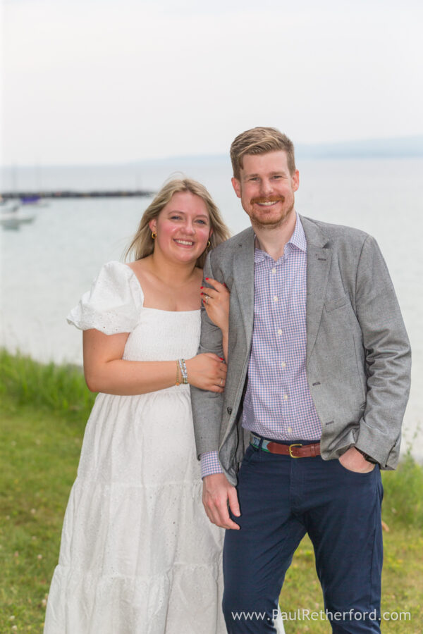 Surprise Engagement Photography Bay View Northern Michigan Petoskey