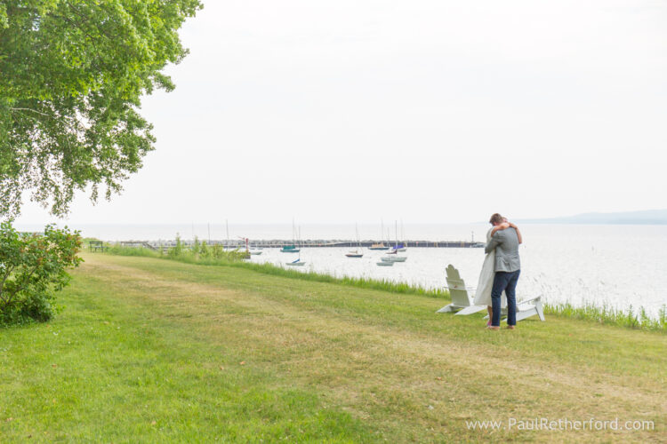 Surprise Engagement Photography Bay View Northern Michigan Petoskey