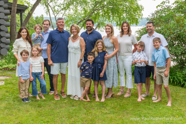 Walloon Lake family portrait session photographer Paul Retherford Photography
