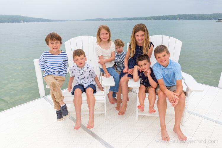 Walloon Lake family portrait session photographer Paul Retherford Photography