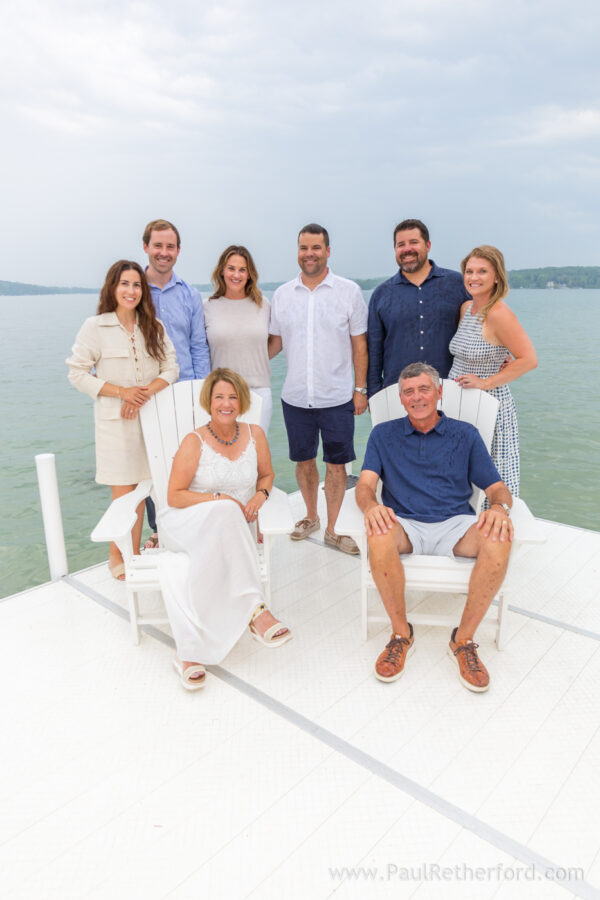 Walloon Lake family portrait session photographer Paul Retherford Photography