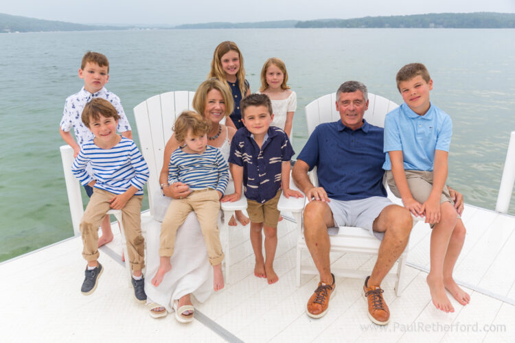 Walloon Lake family portrait session photographer Paul Retherford Photography