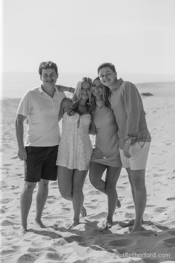 Harbor Springs family 80th birthday party photography beach session