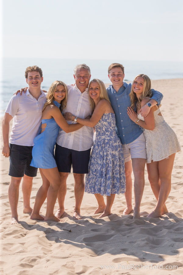 Harbor Springs family 80th birthday party photography beach session