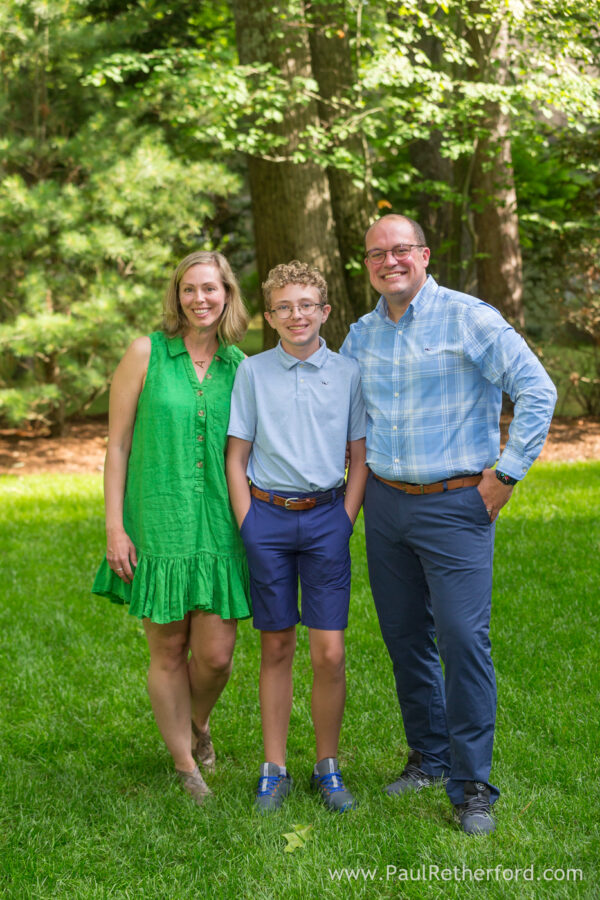 Mullet Lake large family photography session lake house rental property photographer