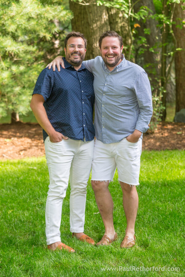 Mullet Lake large family photography session lake house rental property photographer