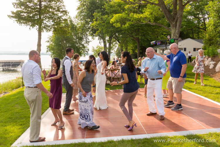 Northern Michigan Burt Lake wedding photography intimate private event