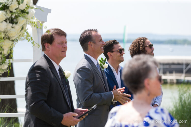 Northern Michigan Burt Lake wedding photography intimate private event