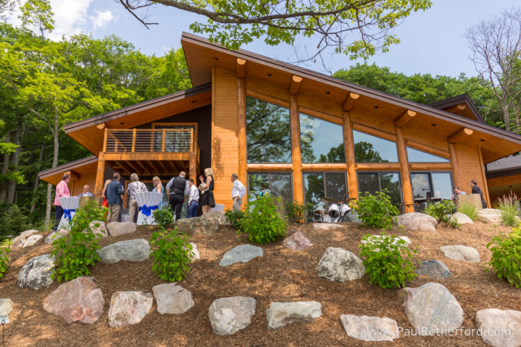 Northern Michigan Burt Lake wedding photography intimate private event