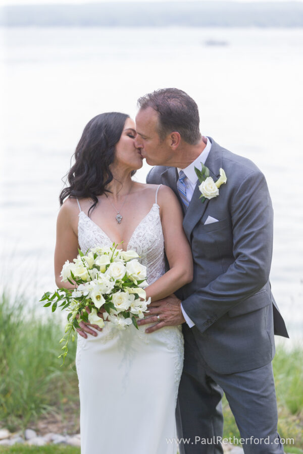 Northern Michigan Burt Lake wedding photography intimate private event