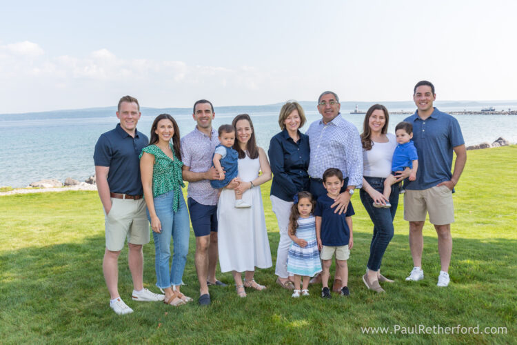 Family photography Petoskey Bayfront Park Lake Michigan photo session