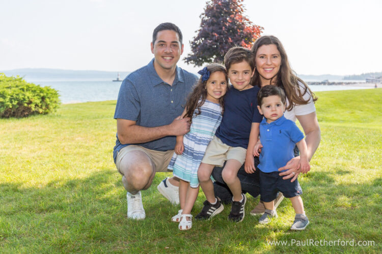 Family photography Petoskey Bayfront Park Lake Michigan photo session