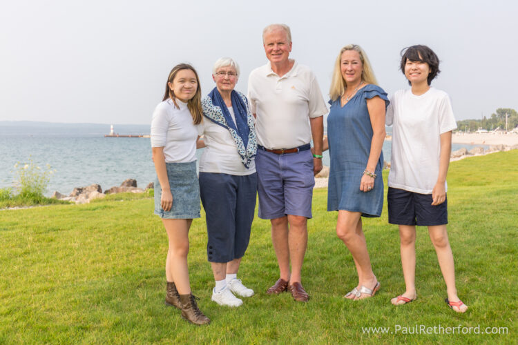 Bayfront Park Petoskey Northern Michigan Family Photography