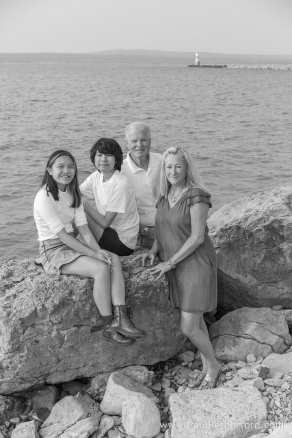 Bayfront Park Petoskey Northern Michigan Family Photography