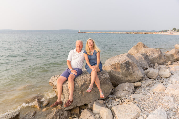 Bayfront Park Petoskey Northern Michigan Family Photography