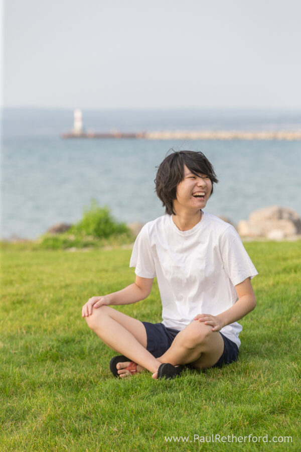 Bayfront Park Petoskey Northern Michigan Family Photography