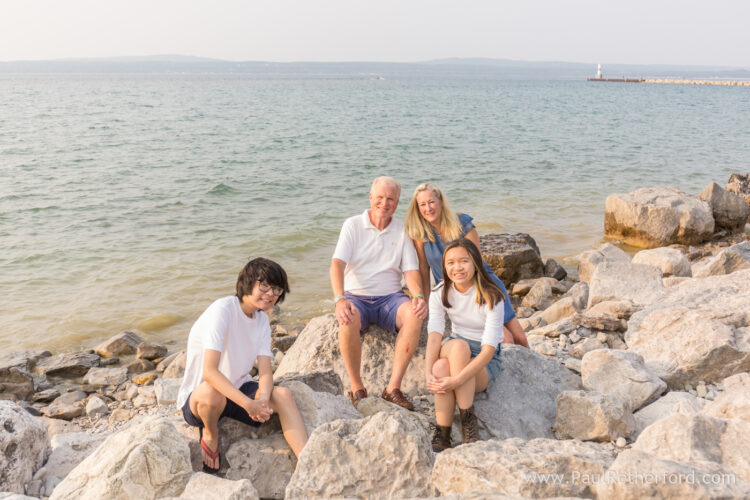Bayfront Park Petoskey Northern Michigan Family Photography