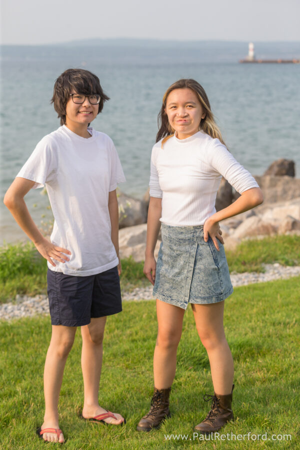 Bayfront Park Petoskey Northern Michigan Family Photography