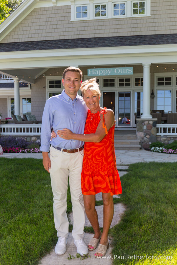 Engagement surprise Walloon Lake Northern Michigan Photography