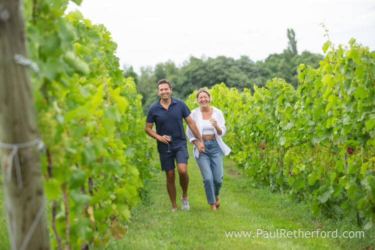 Aurora Cellars Leelanau Northern Michigan Surprise Engagement Wedding Photography