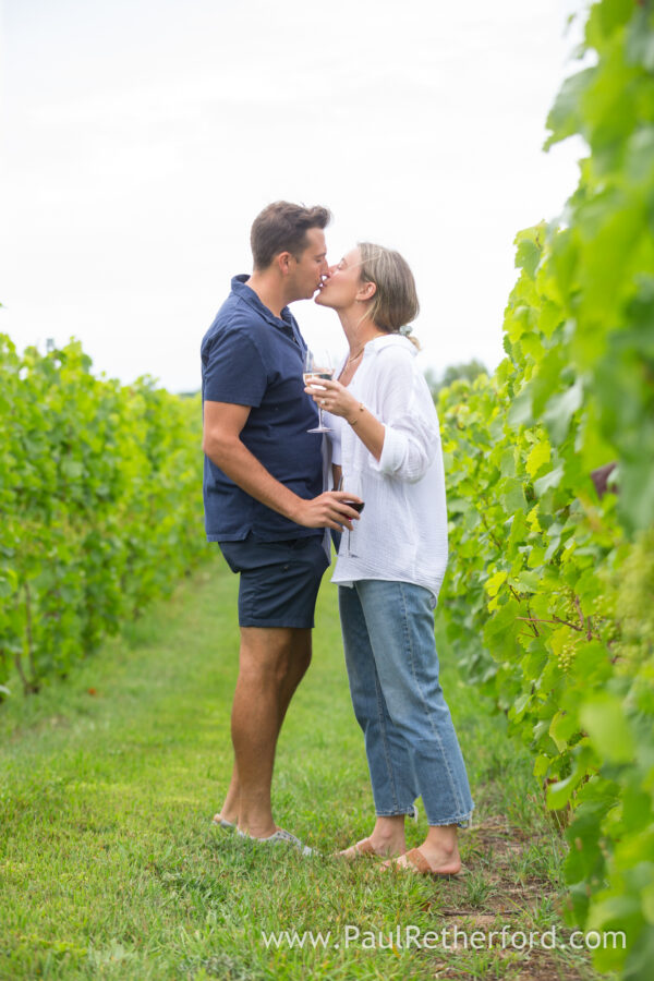 Aurora Cellars Leelanau Northern Michigan Surprise Engagement Wedding Photography