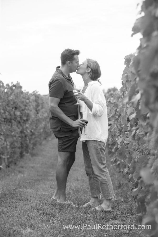 Aurora Cellars Leelanau Northern Michigan Surprise Engagement Wedding Photography