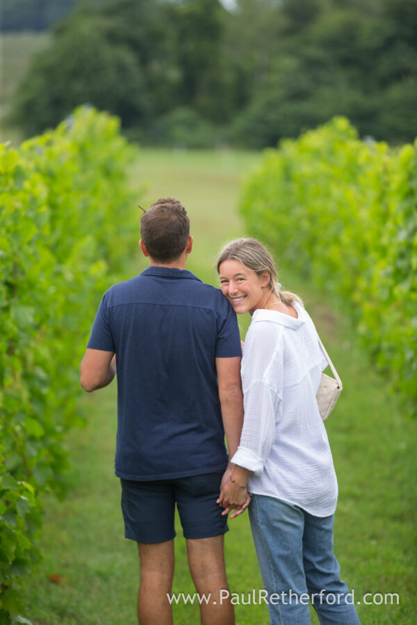 Aurora Cellars Leelanau Northern Michigan Surprise Engagement Wedding Photography