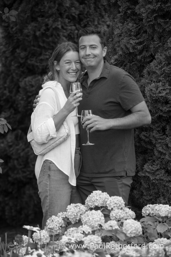 Aurora Cellars Leelanau Northern Michigan Surprise Engagement Wedding Photography