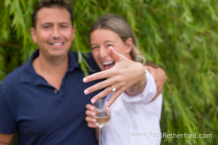Aurora Cellars Leelanau Northern Michigan Surprise Engagement Wedding Photography
