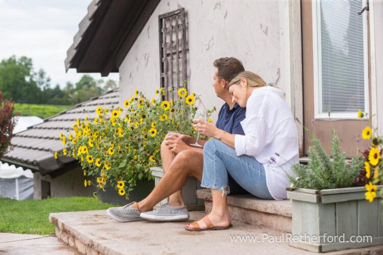 Aurora Cellars Leelanau Northern Michigan Surprise Engagement Wedding Photography