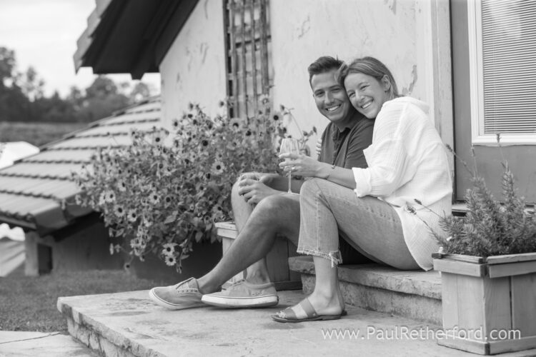 Aurora Cellars Leelanau Northern Michigan Surprise Engagement Wedding Photography