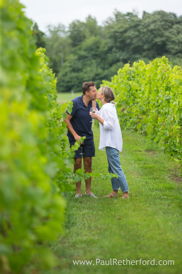 Aurora Cellars Leelanau Northern Michigan Surprise Engagement Wedding Photography