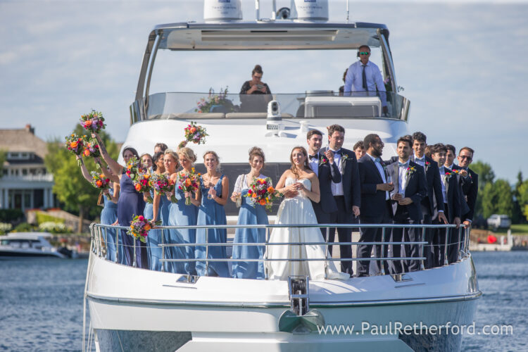 Cross in the Woods Bay Harbor Yacht Club Wedding Photography Michigan